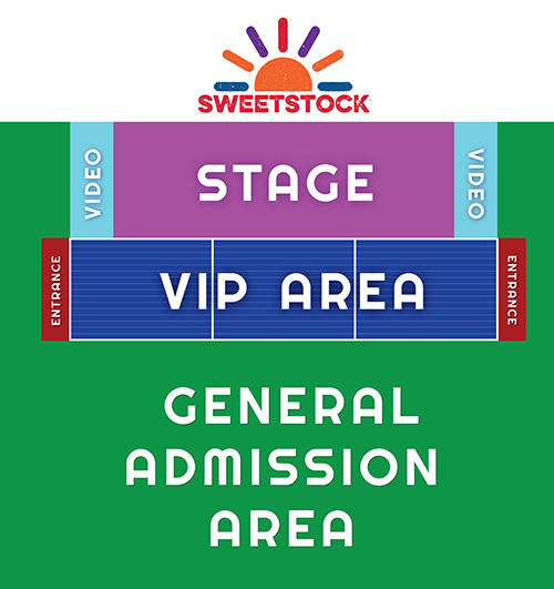 Sweetstock Seating Map